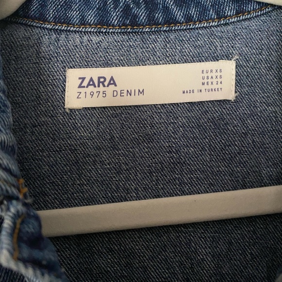 Zara Oversized Denim Jacket - Picture 3 of 3